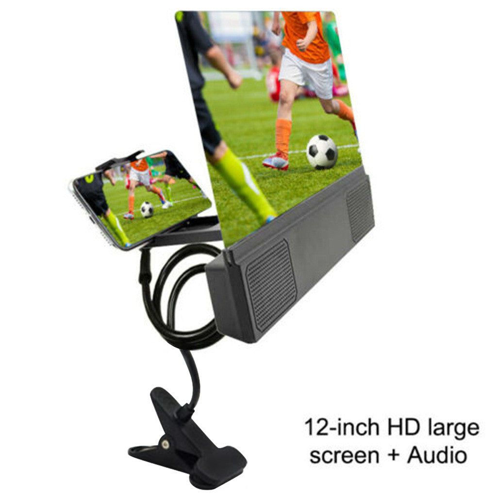 Mobile Phone Screen Amplifier Audio Support Stand